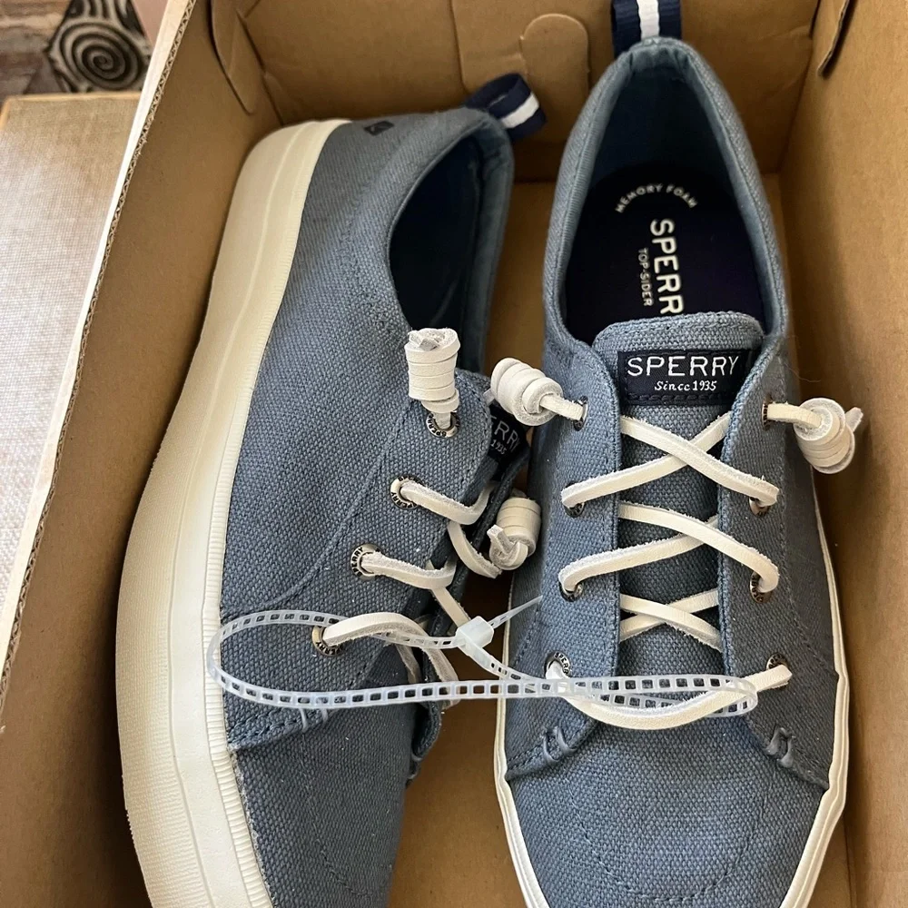 Sperry Slate Blue Casual Sneakers - Picture 7 of 7